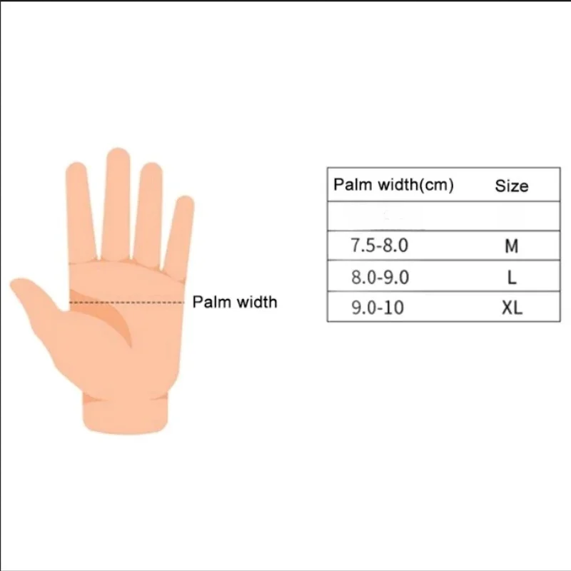قفازات الشتاء في الهواء الطلق للرجال مقاوم للماء صوف حراري مبطن مقاومة شاشة تعمل باللمس عدم الانزلاق دراجة نارية ركوب تسلق الجبال #3