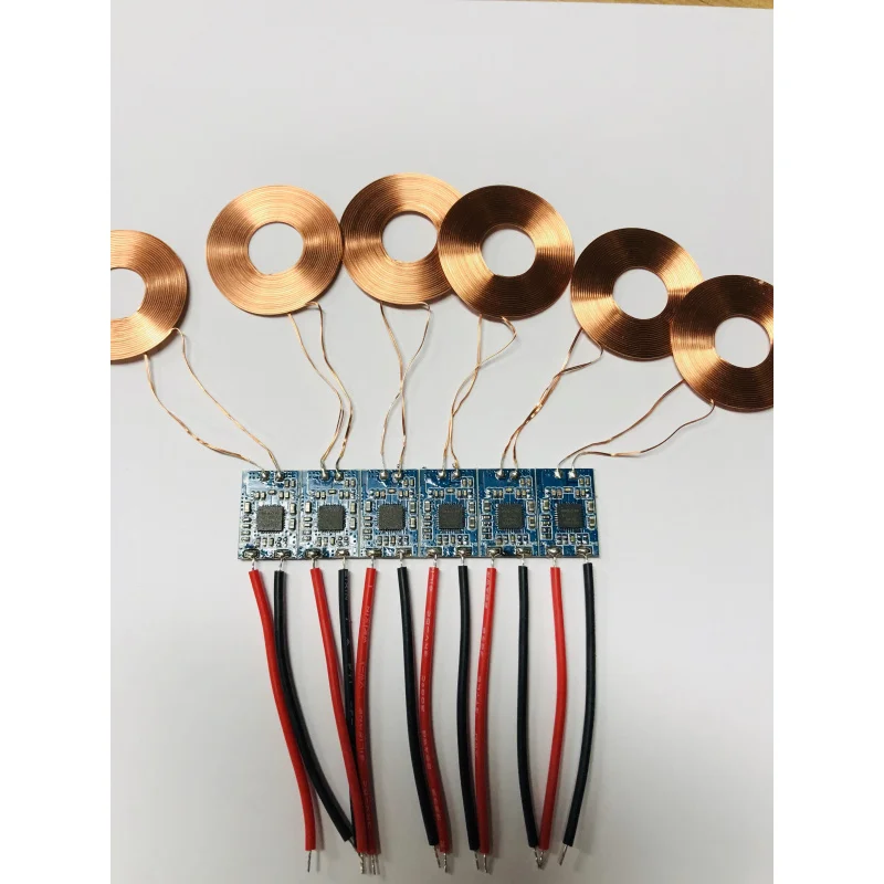 Ricevitore Pcba di ricarica wireless Custom.3w Ricevitore wireless OEM Tipo C Scheda Pcb