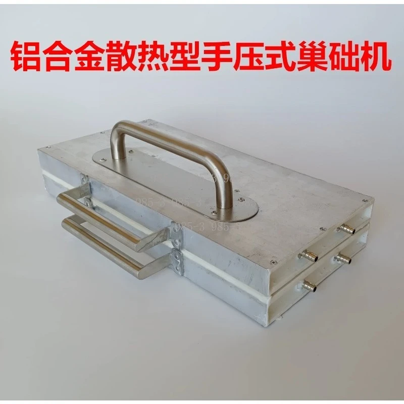 Manual Honeycomb Base Making Machine Water Cooling Beeswax Mould Beekeeping Production Supplies