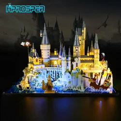 Hprosper-Luz LED de 5V para Castillo y tierra de Harry Potter, lámpara de microescala de Hogwarts 76419 (no incluye juego de bloques de construcción Lego)