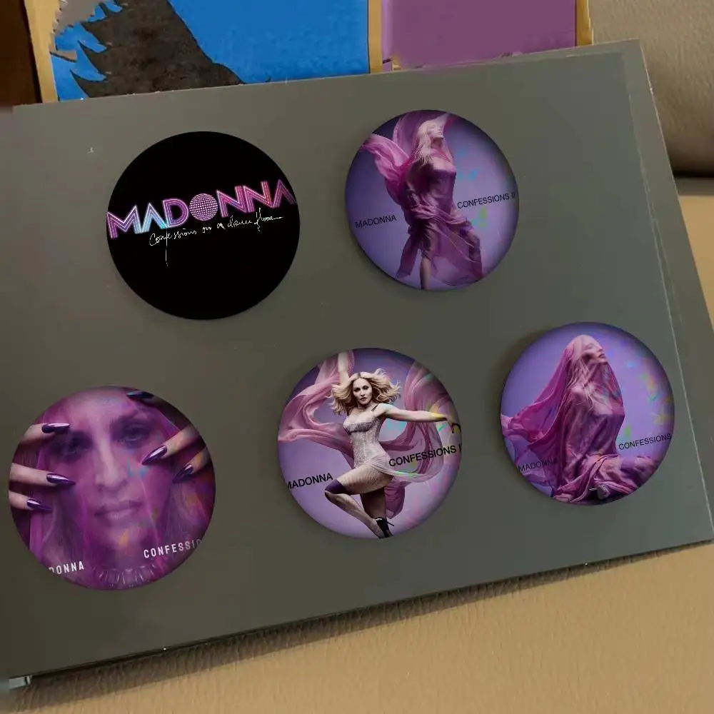 M-Madonna Confessions I Feel So Free Series Pin Funny Badge Interesting Cartoon Animals Brooches Backpack Clothes Gift Accessory