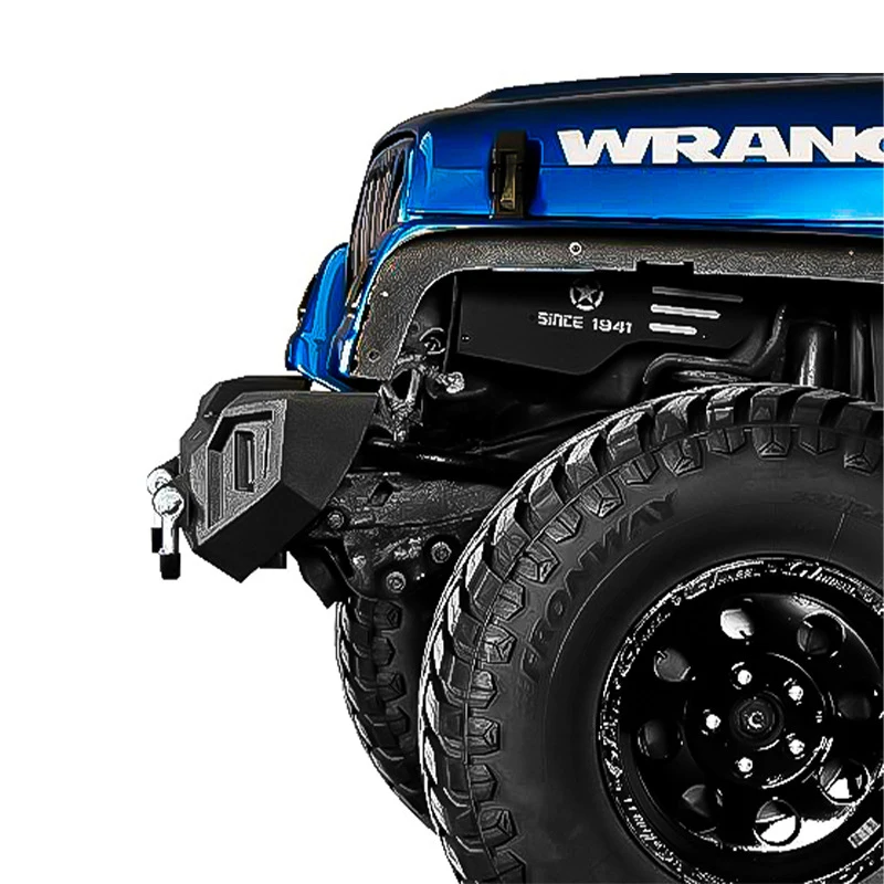 FOR CJ7 Steel Front Bumper with Receiver Hitch Device 1997-2006 Wrangler CJ