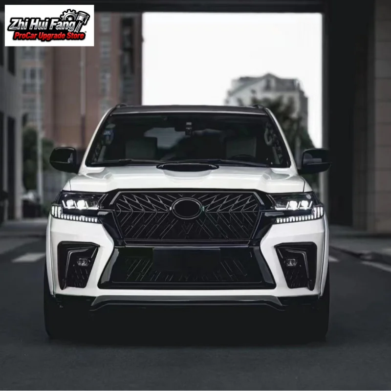 

Подходит для Toyota Land Cruiser 2016-2022, обновленная модификация Jiangshan Edition, полный комплект кузова, передний и задний бампер