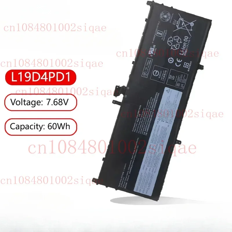 

Новый аккумулятор для ноутбука L19D4PD1 для ThinkPad Yoga 6 13ALC6, 13ARE05, C640-13IML L19C4PD1 L19L4PD1 L19M4PD1 5B10U65275, SB10W6739%100 t