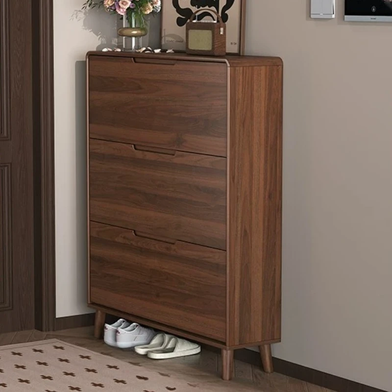 Ultra Thin Entrance Hall Shoe Cabinet Organizer Storage Living Room Luxury Shoe Cabinet Nordic Display Zapatero Home Furniture