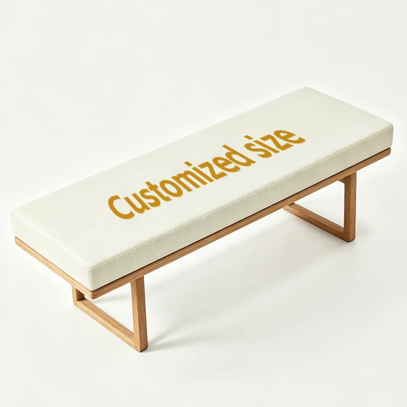Custom Bench Cushions ，Chair Seat Sofa Pillow Bay Window Cushion Patio Furniture Cushions Indoor Outdoor Cushions Swing Backseat
