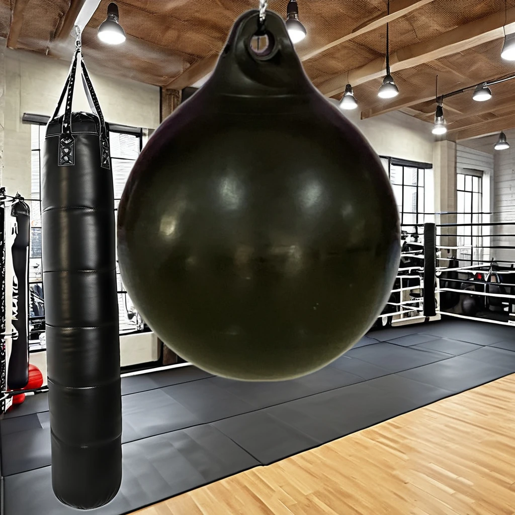 Boxing Equipment  Boxe PUNCHING Bag MMA Training WATER BALL SAND Bag Fitness Products WATER LEATHER Gym Sports