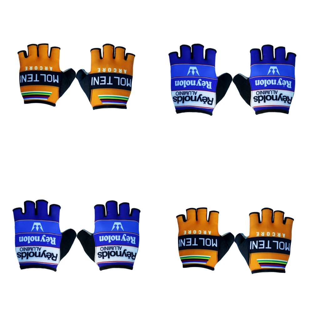 Retro Cycling Gloves Guantes Ciclismo Half finger wear-resisting Mittens Guantes Mtb