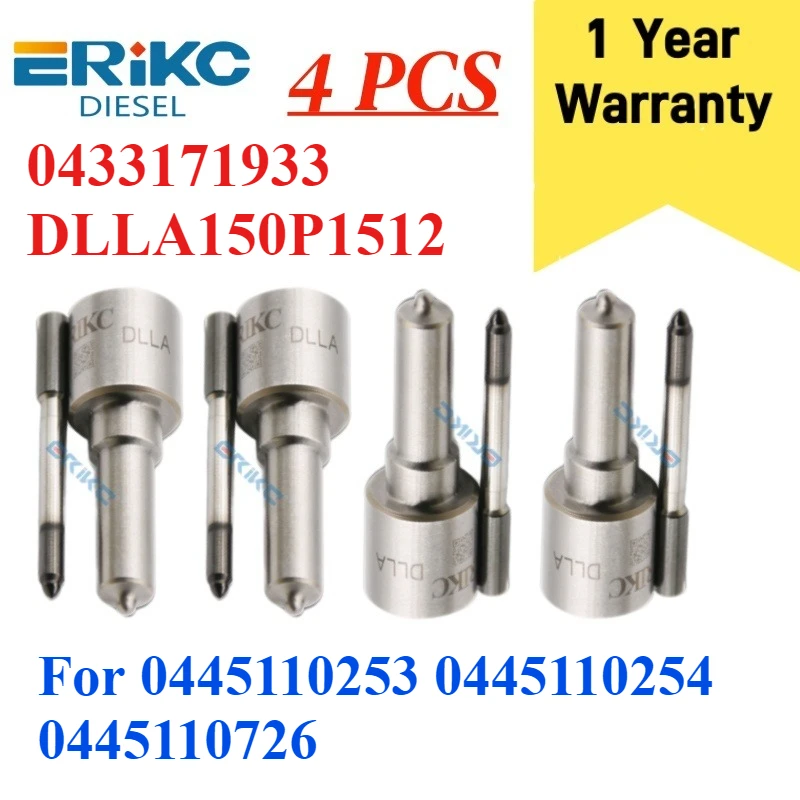 

33800-27800 Форсунка DLLA 150P 1512 Распылитель 0433171933 Наконечник впрыска DLLA150P1512 для 0445110253 0445110254 0445110726