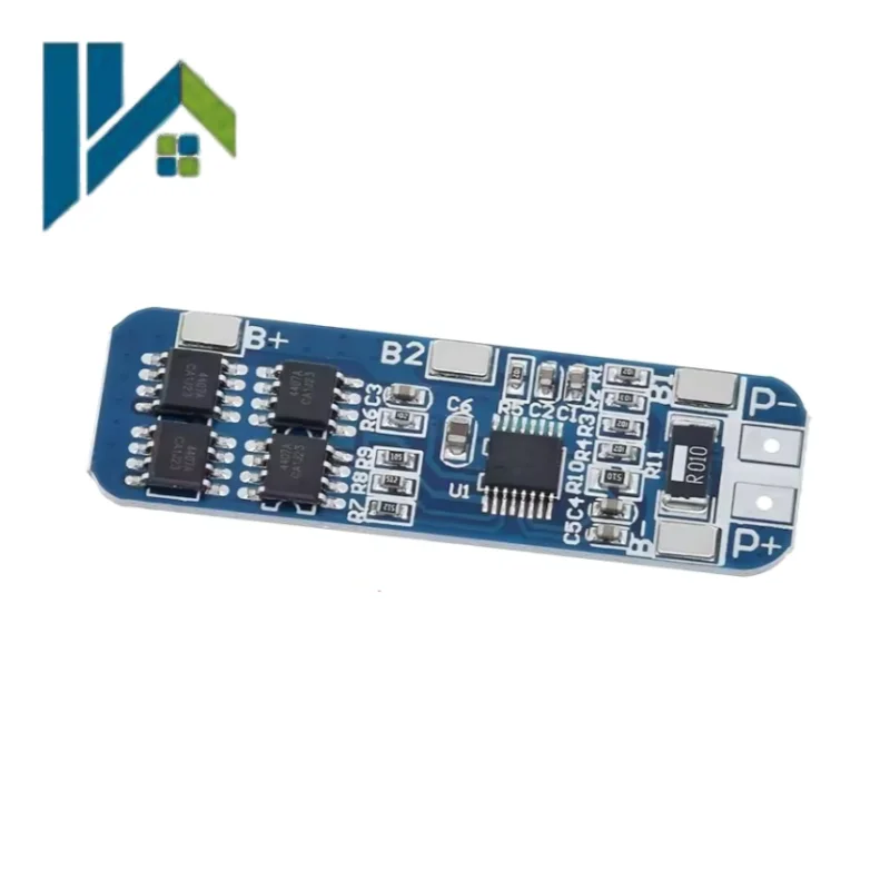 3S 12V 18650 Lithium Battery Protection Board 11.1V 12.6V Overcharge Over Discharge Peak 10A Overcurrent Protection BMS