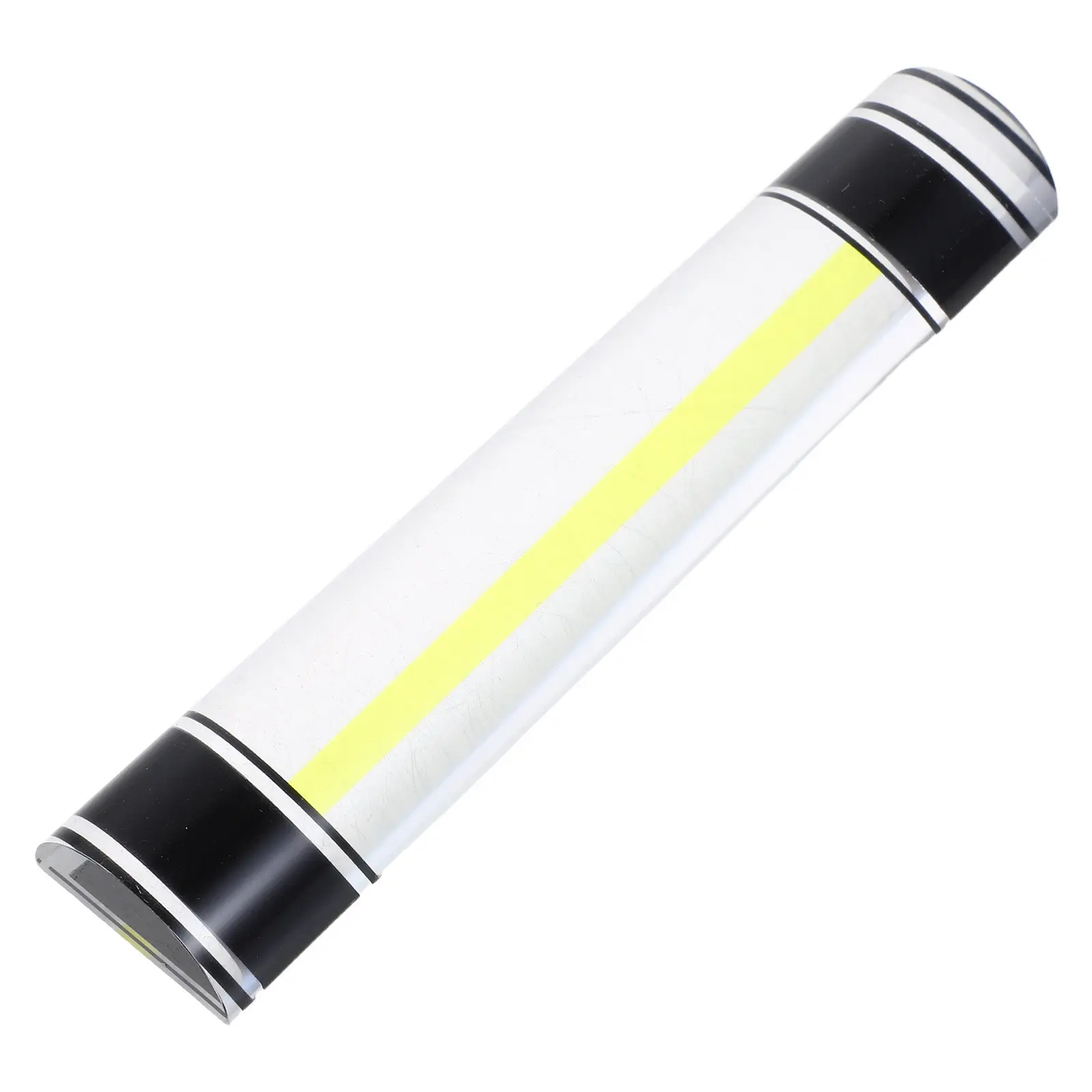 Acrylic Magnifying Ruler Transparent Scratch-Resistant Clear Measuring Tool Sliding Marker for Reading Books Maps Small Prints