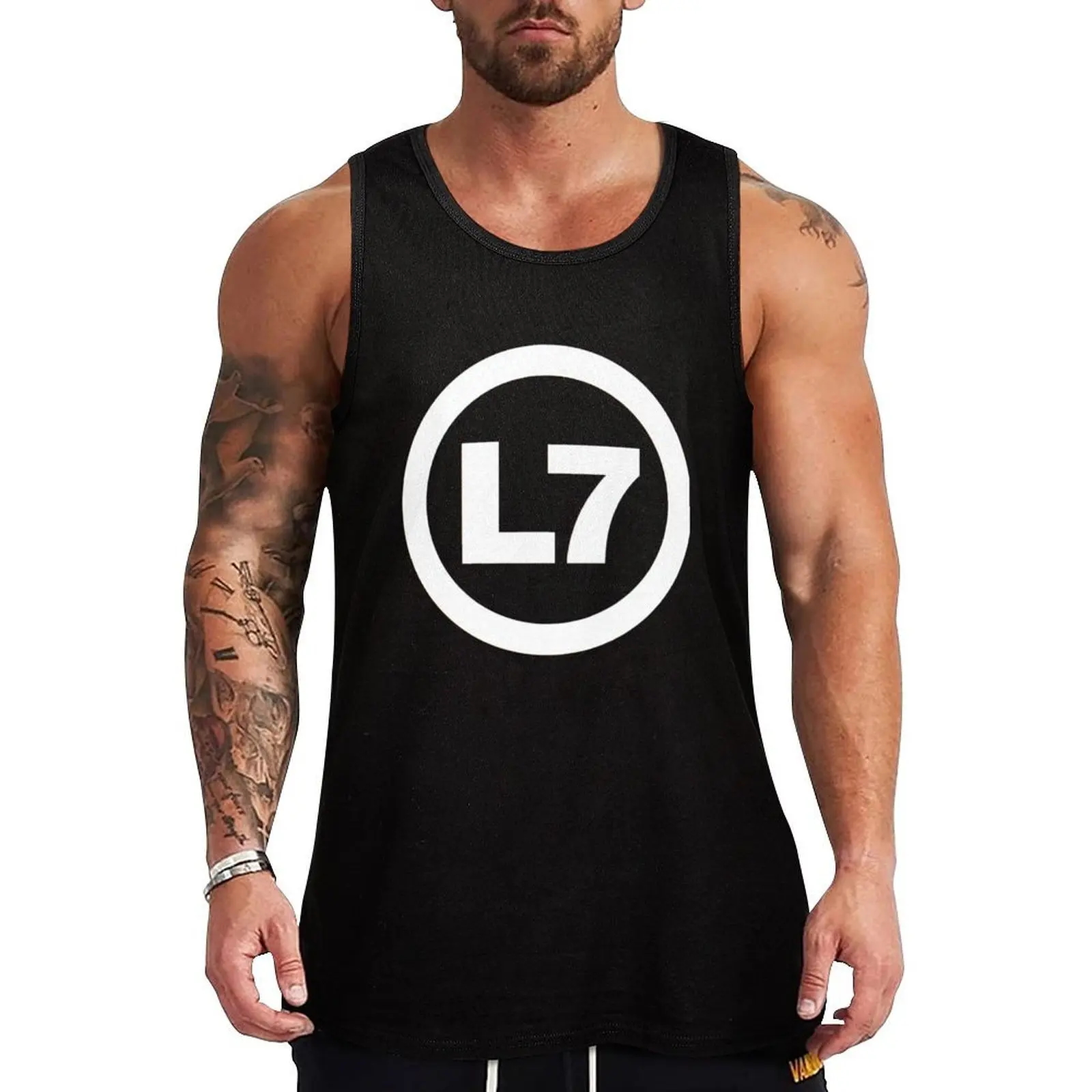 

L7 Essential Tank Top Casual Loose Tank Top Summer Sleeveless Daily Wear