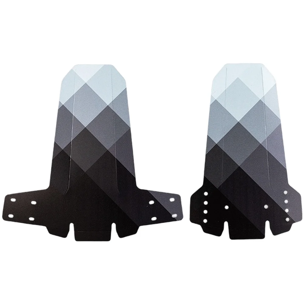 Foldable Bike Mudguard For Mountain/Road Bicycles  All-Purpose Fit -Fender Black/Floral/Multicolor Plastic+PP Front  & Rear