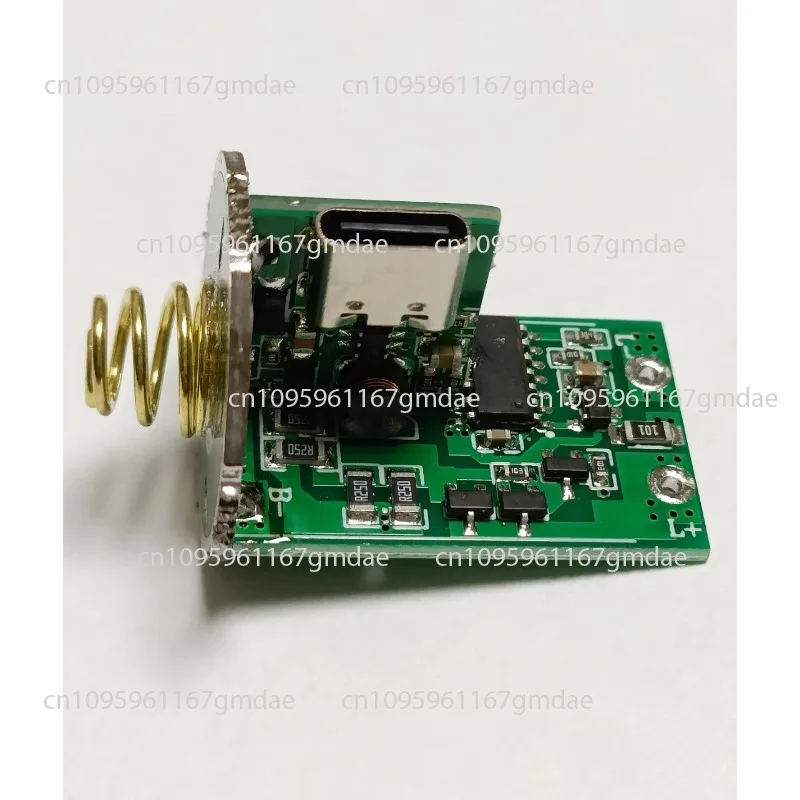 

Dual lithium drive board with two 18650 or 26650 battery circuit board, strong light flashlight accessory with central