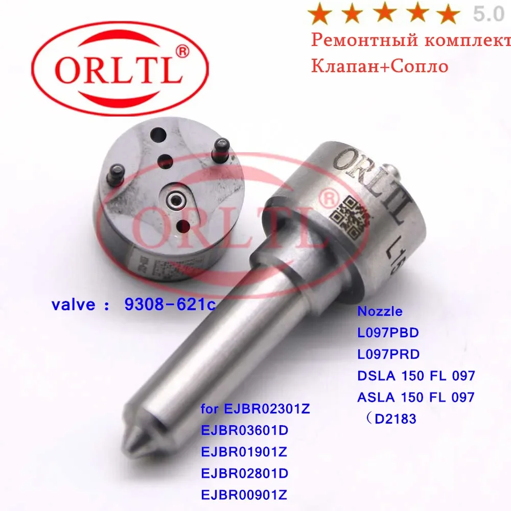 

VALVE 9308-621c INJECTOR NOZZLE L097PBD REPAIR KITS (7135-659 ) FOR EJBR00901Z EJBR02301Z EJBR03601D EJBR01901Z EJBR02801D