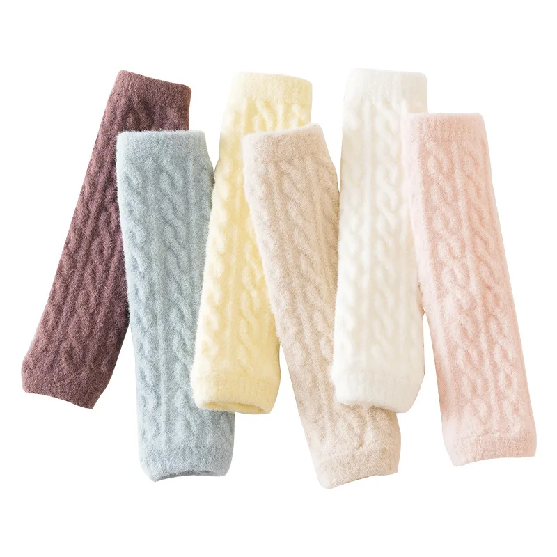 أجهزة تدفئة الركبة للأطفال: أكمام سميكة فوق الركبة - معدات شتوية مريحة ومقاومة للسقوط لحديثي الولادة والأطفال الصغار، تحافظ على نخب الأرجل الصغيرة #5