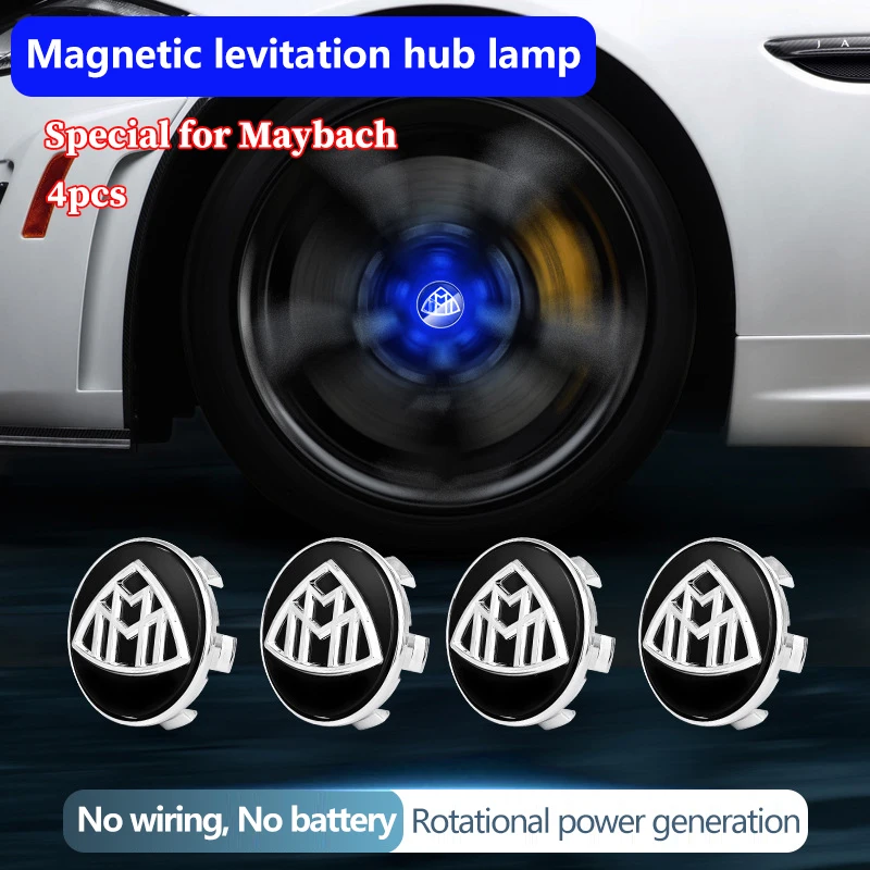 

Для Mercedes Benz Hub Light Автомобильный магнитный левитация ступицы колеса светодиодный Maybach S Class GLS480 S400 S450 S480 S500 S560 S600 S58