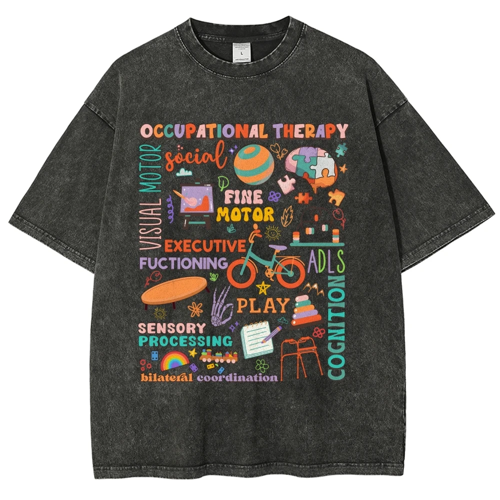 المرأة قصيرة الأكمام تي شيرت ، الكرتون كوكب الطباعة ، فضفاضة الرجعية الكتف ، طاقم الرقبة ، مصمم ، الاتجاه الصيف ، اللون ، جديد