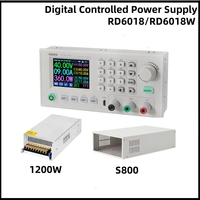 RD6018 RD6018W 60V 18A USB WiFi DC Dapat Disesuaikan Step Down Tegangan Bangku Catu Daya Konverter Buck & 1200W AC DC PSU