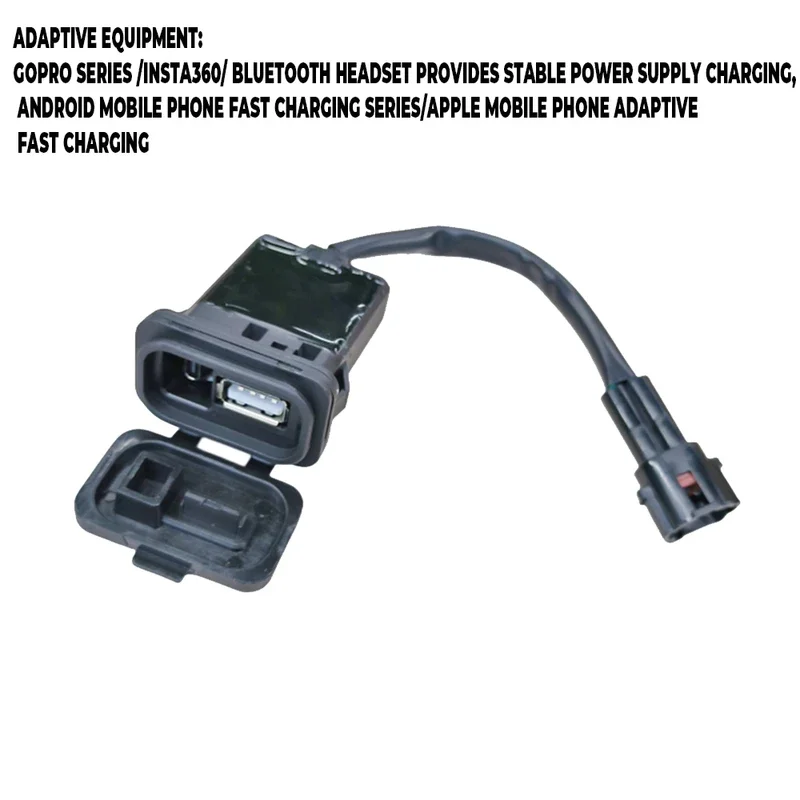 For CFMOTO CF MOTO 450SR 450SS 450 SR SS 800NK 800 NK Accessories USB Power Transfer Interface Socket Type-C Impulse Port Charge