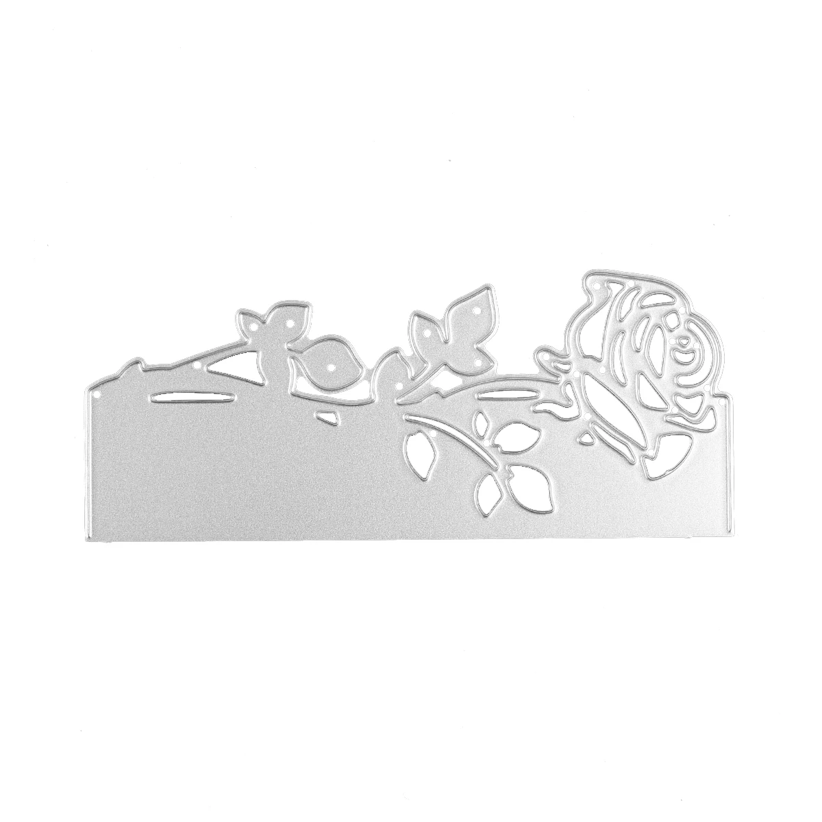 Flower Lace Border Metal Cutting Dies Mold Knife Scrapbooking Stencil DIY Embossing Craft Card Making