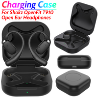 600mAh Battery Charging Case for Shokz OpenFit T910 Open Ear Headphones Charger Case Cover Earphone Charger Box