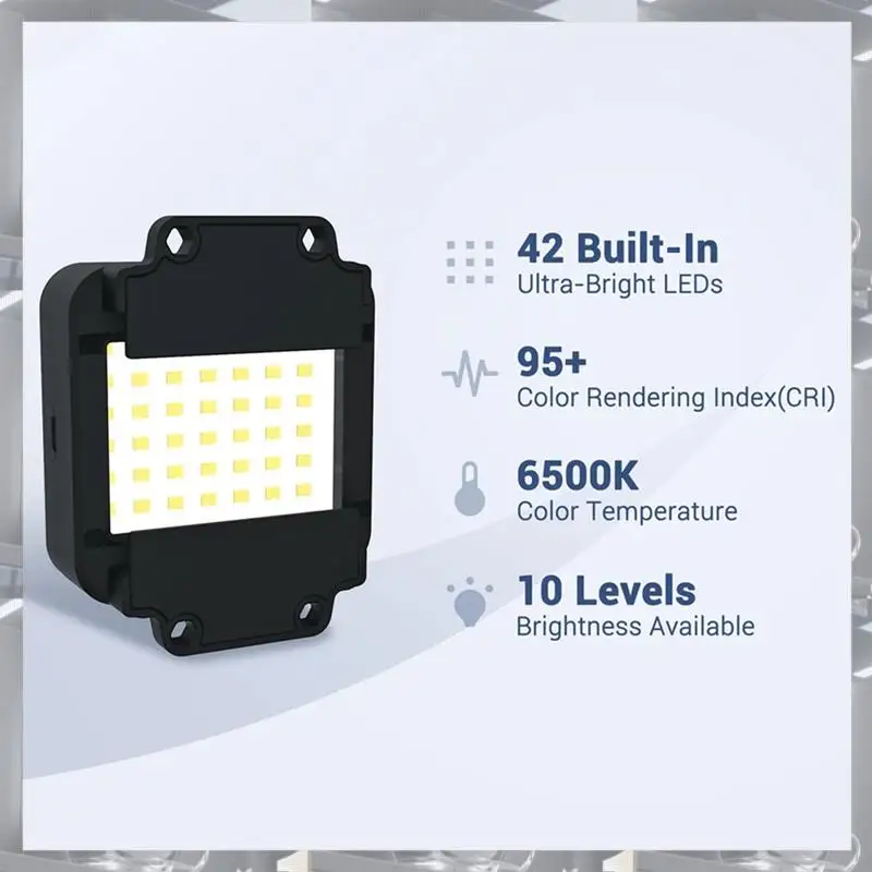 Hot Selling-Negatives Scanning LED Light Set Film Digitizer 10 Levels Adjustable For Old Photos Negatives Converter To Digital,N