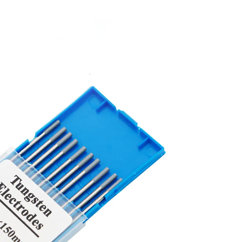 10 pz/scatola Argon Saldatura Ad Arco di Tungsteno Ago/Asta di tungsteno tungsteno Elettrodi 1.0/1.6/2.0/2.4/3.0/3.2/4.0mm WT20 WC20 WL20 WL15 WZ8 WP WY20