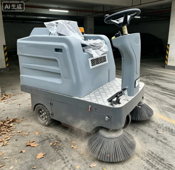 

Customized Factory Direct Sale Industrial Drive On Floor Sweeper Broom Floor Sweeper Machine
