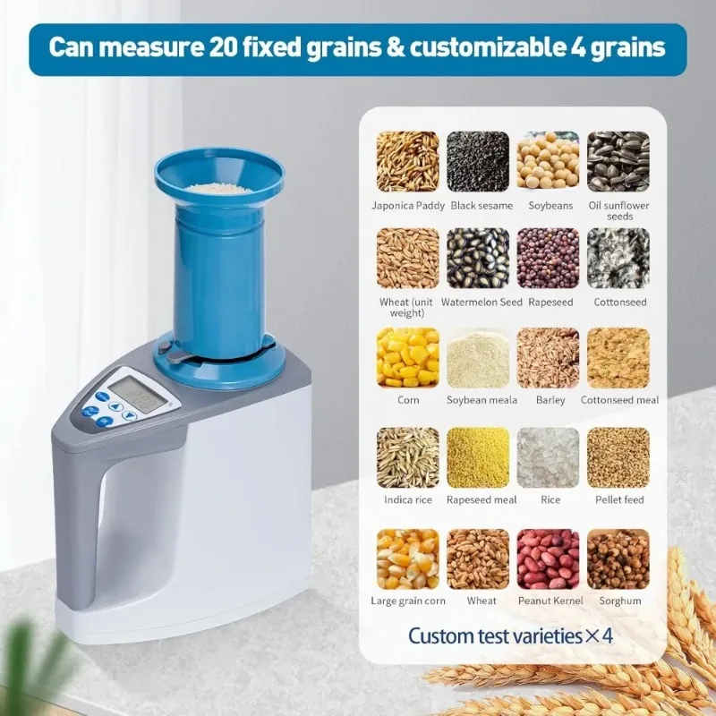 

[2026] Hot Sale Grain Moisture Meter High Precision Automatic Digital Grain Corn Rice Wheat Moisture Humidity Gauge Meter Tester