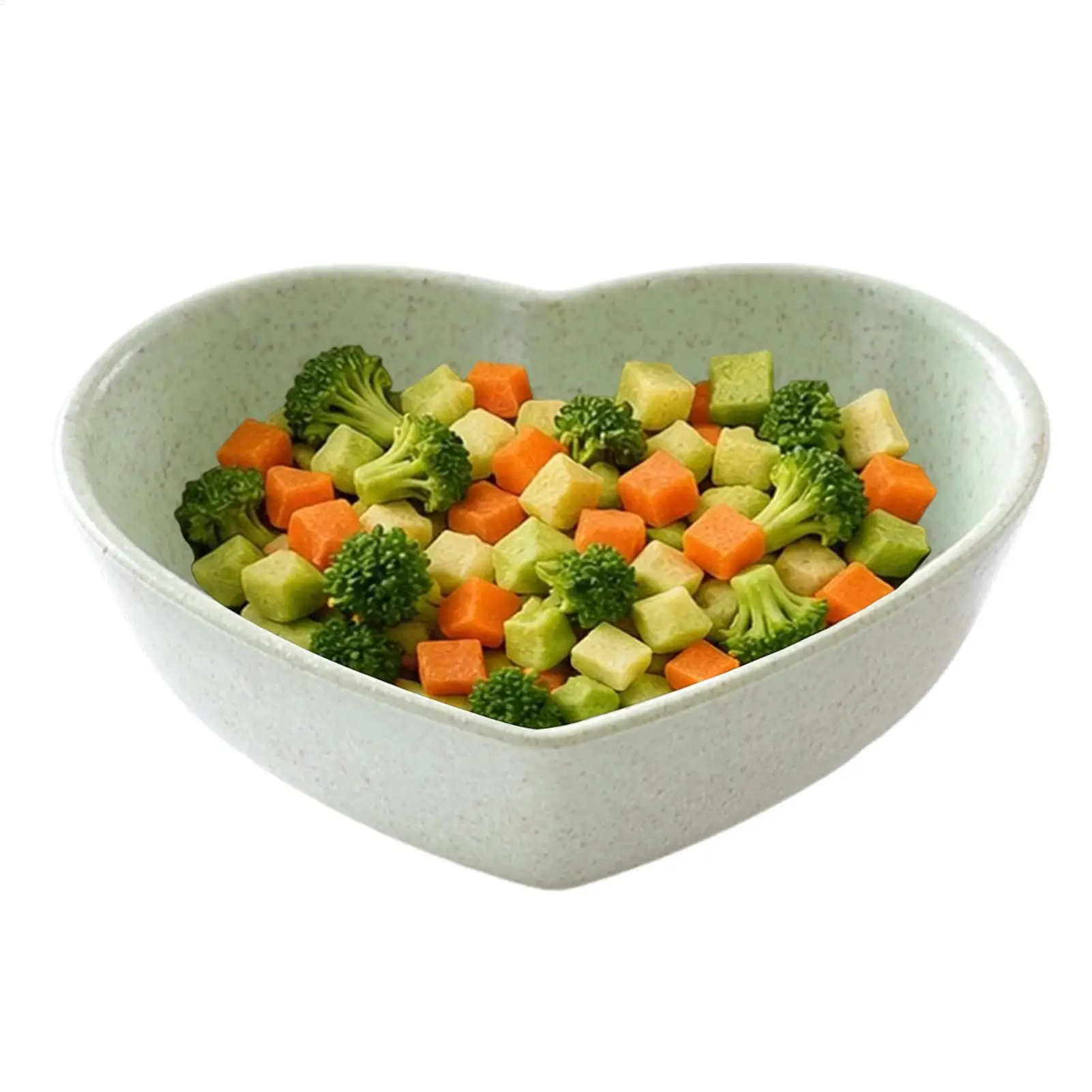 Hamster Bowl Cute Anti-Turning Anti-Slip Spill-Proof Heart Pet Feeding Bowl Water Plate for Cage Habitat Enclosure House Bedroom
