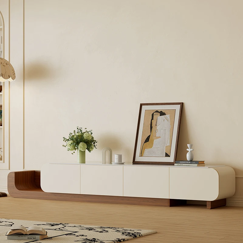 

European Design Tv Consoles Elegant Cabinet Style Boho Simple Tv Stands Space Saving Fernsehschrank Living Room Furniture