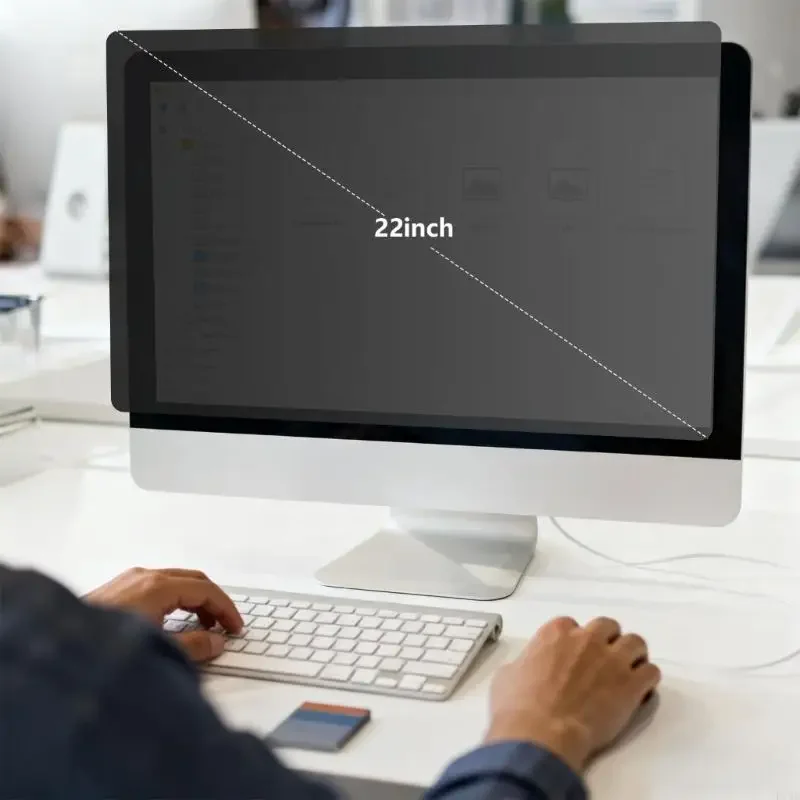 Filtro privacidad para monitor ordenador con bloqueo luz azul - imagen 3
