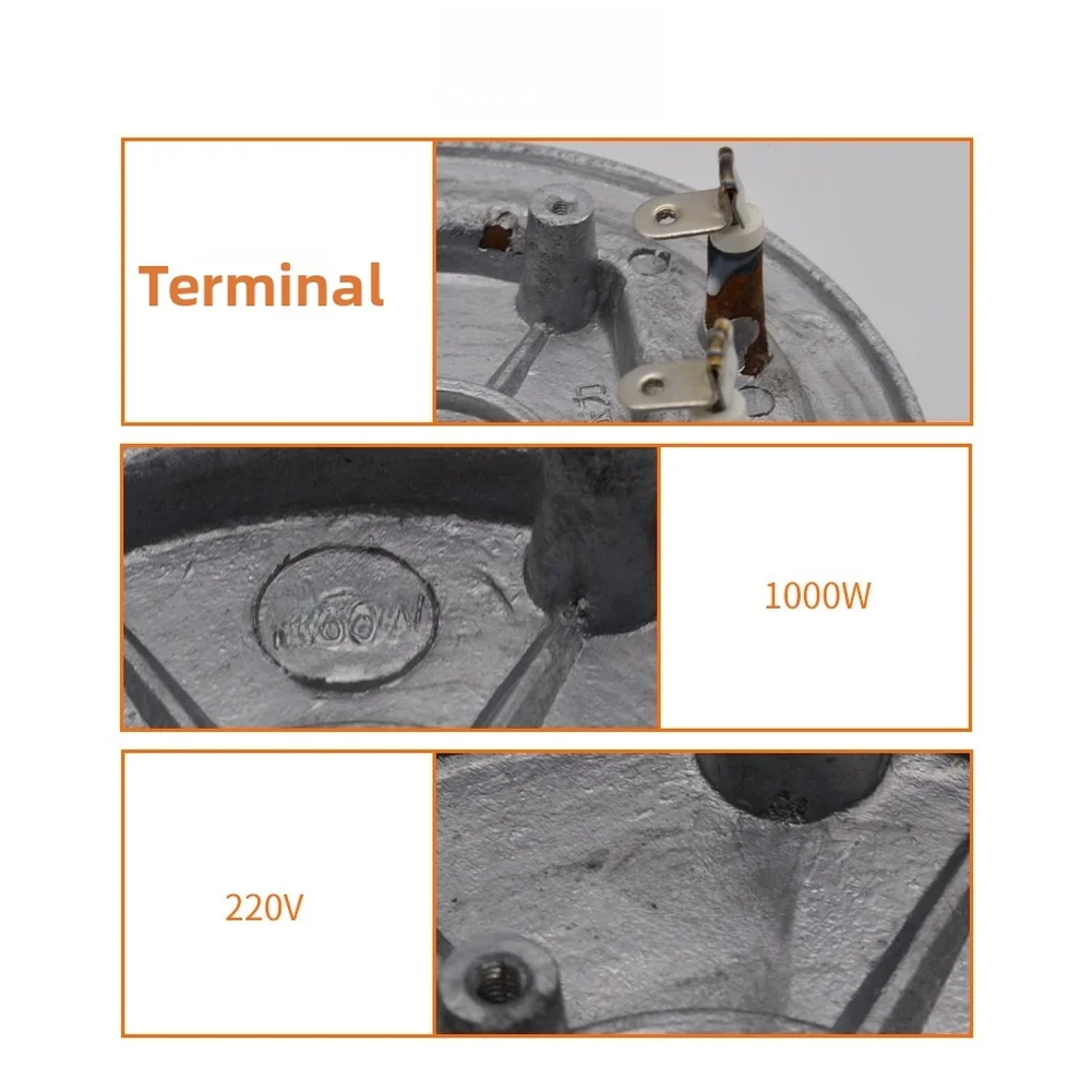 1000W Replacement Part High Foot Heating Plate As Picture High Foot Heating Plate Even Temperature Distribution