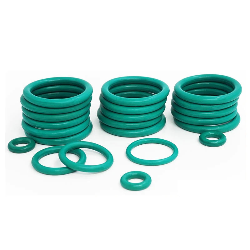 FKM O Ring CS7mm ID24-670mm Green Fluorine Rubber O Ring Sealing Gasket Insulation Oil High Temperature Resistance Fluorine 1Pc