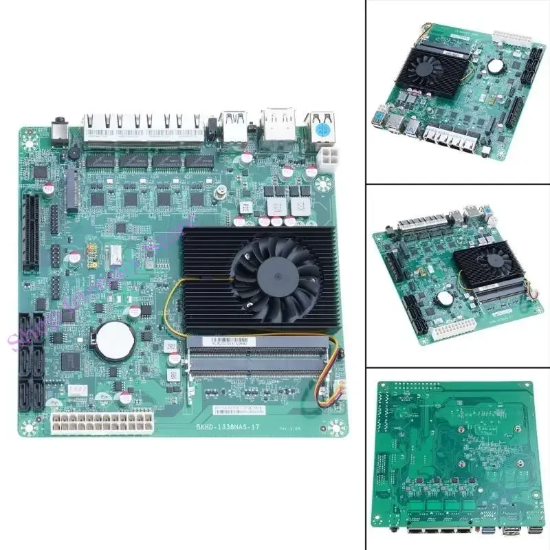 

594A N5105 ITX Mainboard Multiple Interfaces for Expanding Peripherals Connection