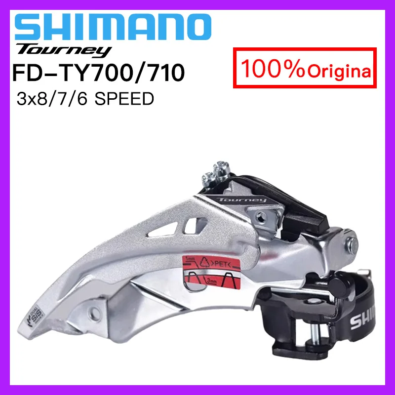 

SHIMANO 8/7/6 SPEED TY700 TY710 Front Derailleur 3x8 3x7 3x6 8v 7v 6v MTB BIKE Accessories MOUNTAIN BICYCLE PARTS