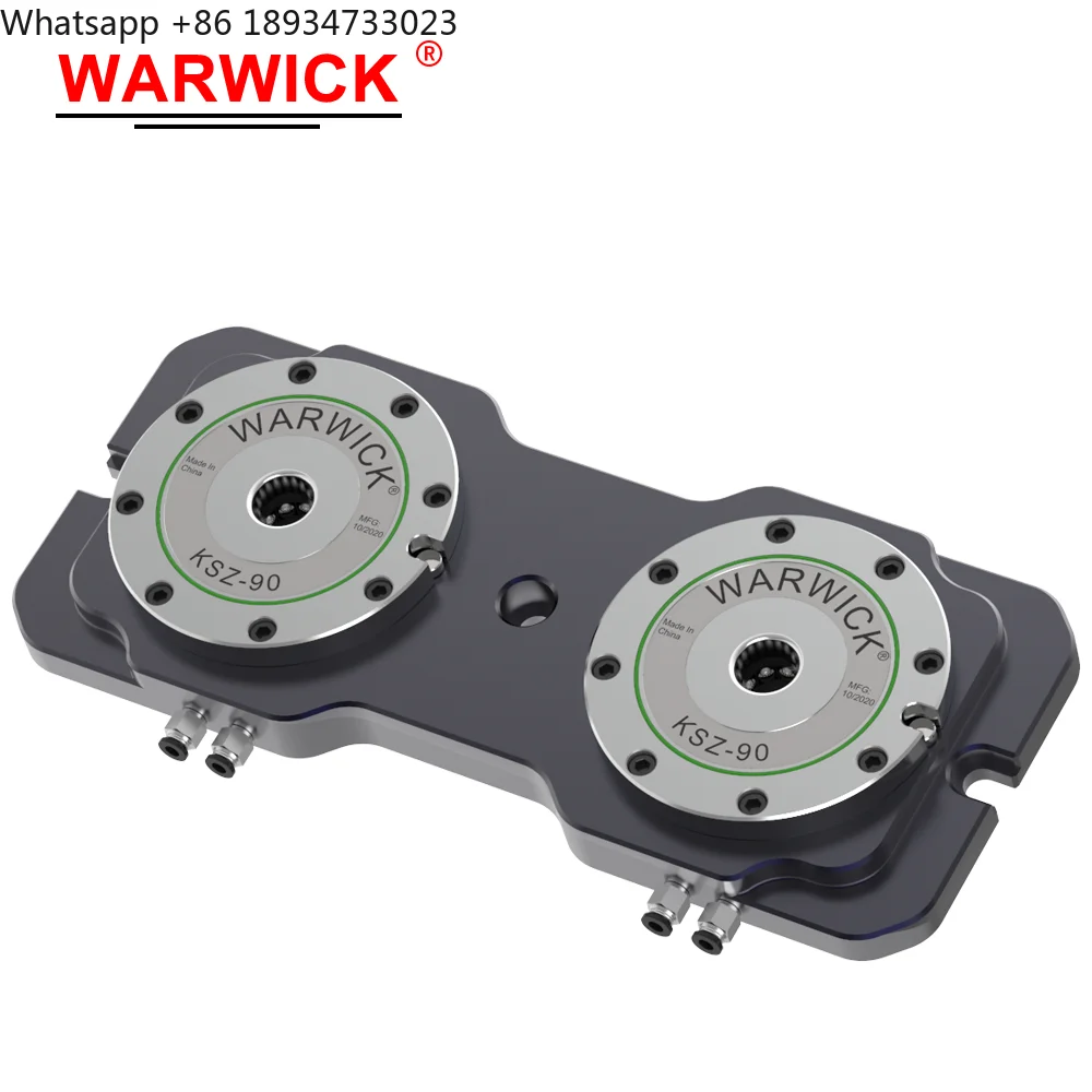 

KSZ90-T2 Quick Change Pallet System Pneumatic zero Point Positioning System for Cnc Machine