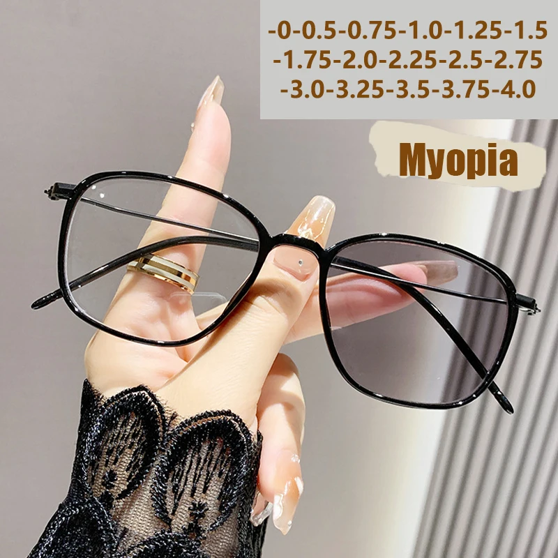 Fotoempfindliche Anti-Blaulicht-Herrenbrille mit ultraleichtem, kleinem Kurzsichtigkeit 6053