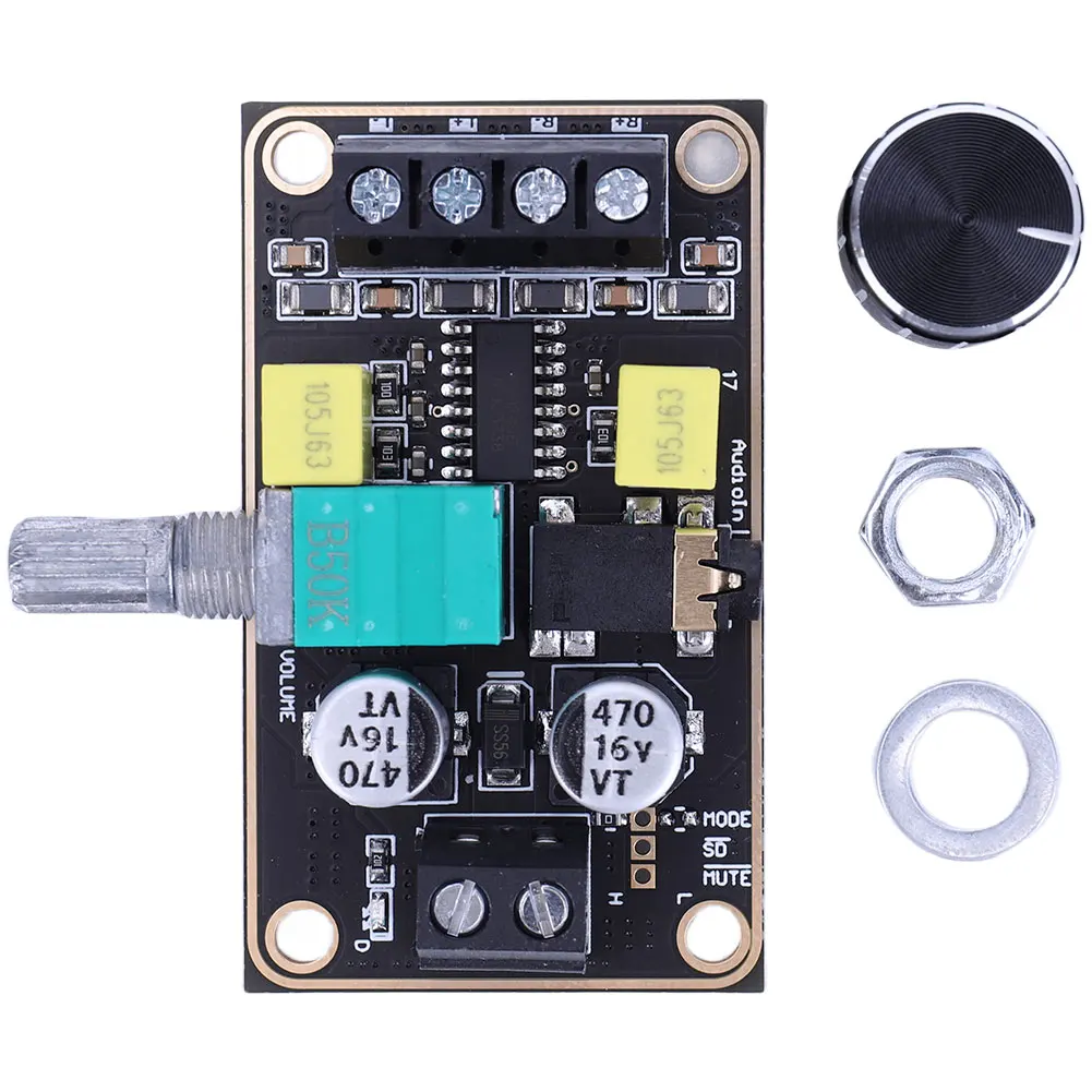 PAM8406 Digital Power AMP Module 5Wx2 Dual Channel Audio Stereo Amplify Board DC5V Class D for Speaker Sound System DIY