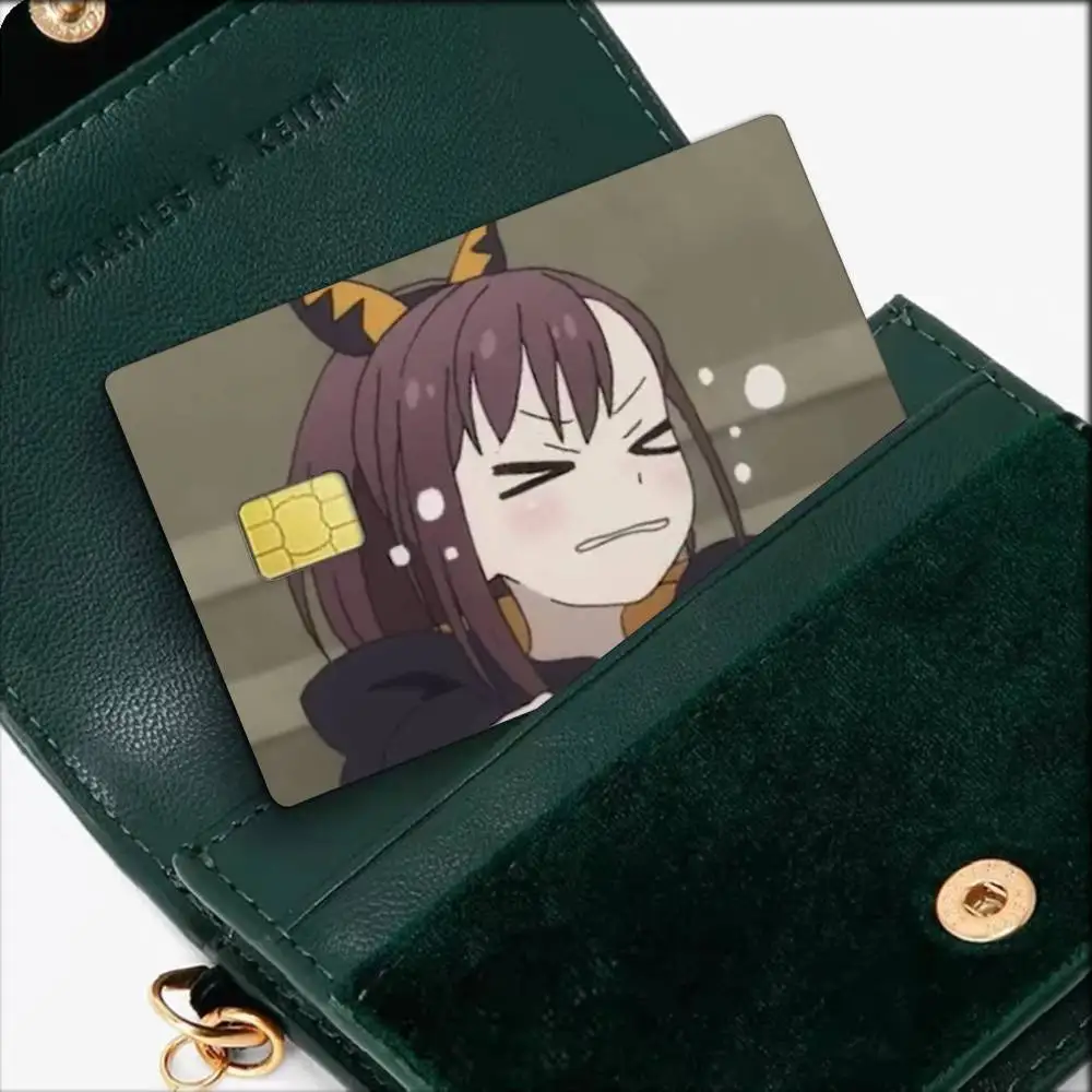 Re ZERO S-Shaula  Waterproof Film Skin Cover Credit Card Stickers Debit Front Bank Bus Pass