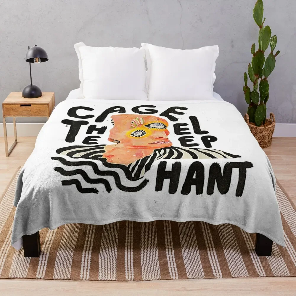 

Retro Cages Distresseds The Elephant S Throw Blanket Luxurious Soft Fuzzy Blanket for Sofa Bed