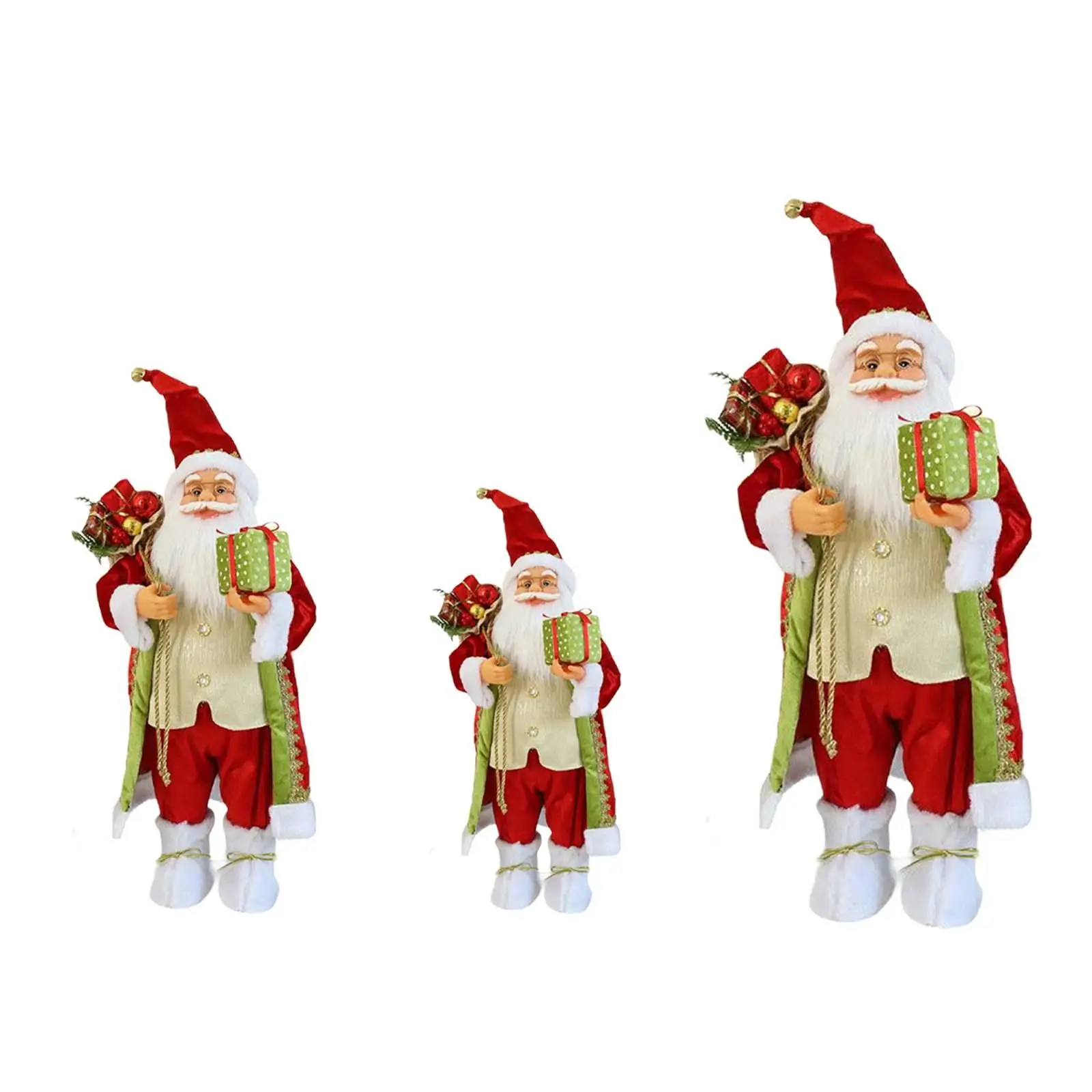

Christmas Doll Santa Claus Decoration Home Decorations for Holiday Indoor Party