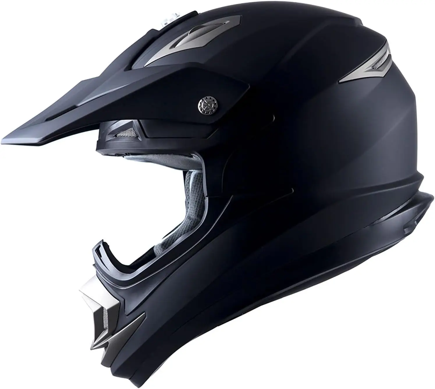 Adult Motocross Helmet Off Road MX BMX ATV Dirt Bike Mechanic HGXP14B Carbon Fiber Black HGXP14B