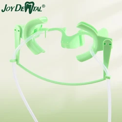 JOY DENTAL Mouth Opener with Saliva Aspirator Adjustable Orthodontics Cheek Retractor with Dry Field System