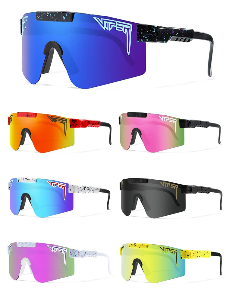 AliExpress PIT VIPER Pit Viper Outdoor Sunglasses Cycling Glasses MTB Sport Goggles UV400 Men Women Bike Bicycle Eyewear Without Box
