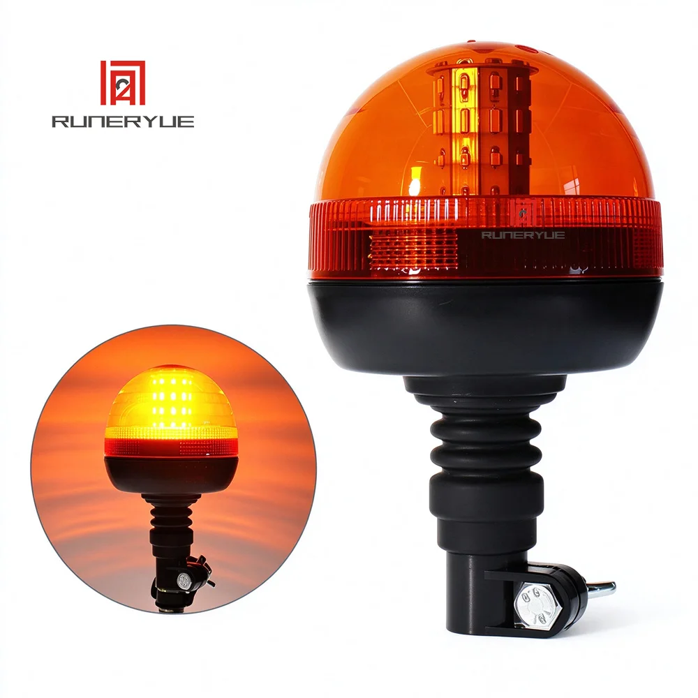 LED Car Strobe Light Emergency Flashing Warning Safety Beacon Lamp for Vehicle Trailer Tractor Truck Ceiling Security Alarm