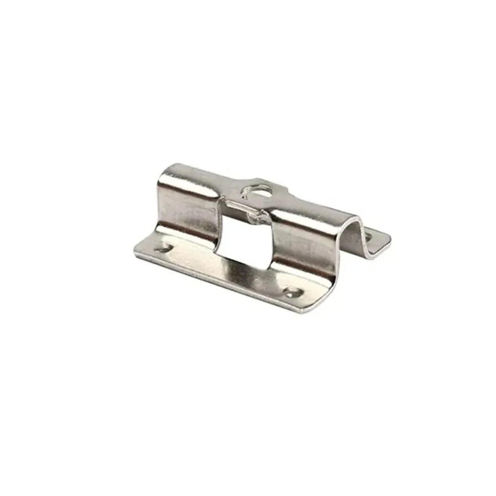 200Pcs Stainless Steel Invisible U Clip Fastener Composite Deck Bracket for WPC Flooring Panel Installation