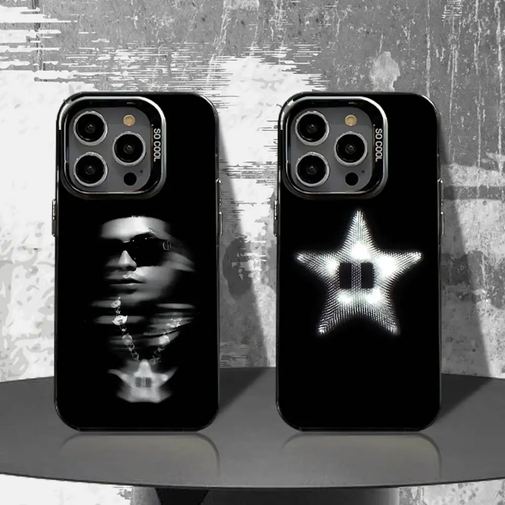 

N-Natanael Cano Porque La Demora Phone Case For iPhone 16,15,14,13,12,11,Pro,XS,Max,Plus,Mini,SE4,E Black Matte Shockproof Cover