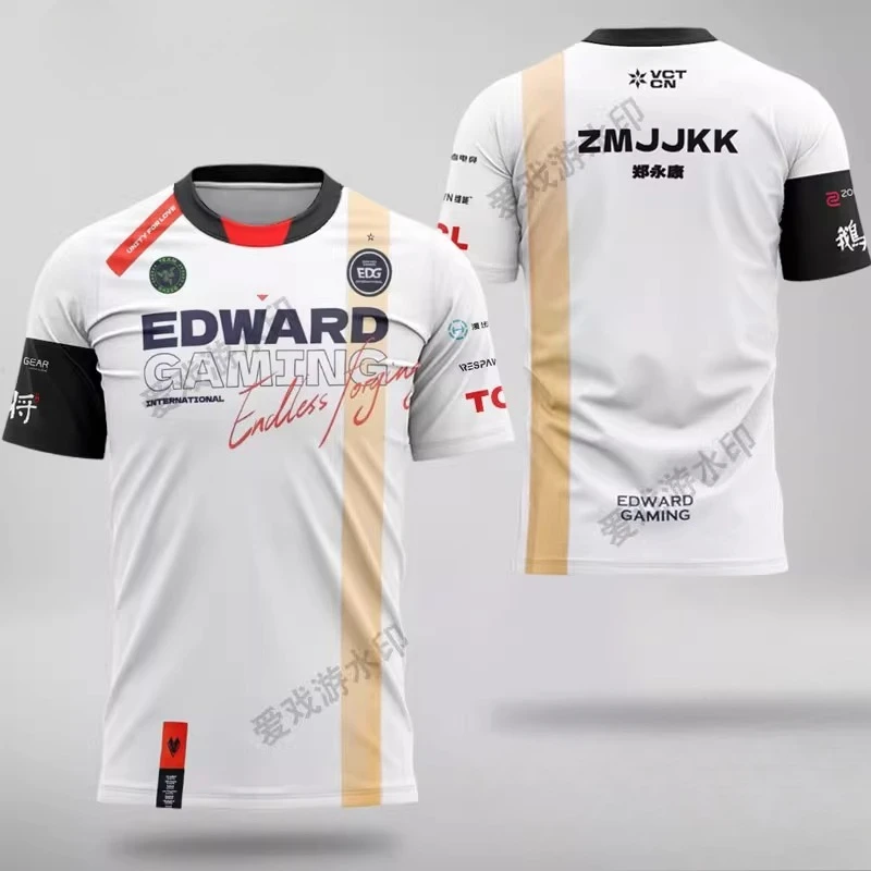 EDG Short-Sleeve BLG Team Fearless Valorant Covenant Short-Sleeve Esports Wear for Youth